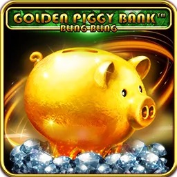 Golden Piggy Bank - Bling Bling